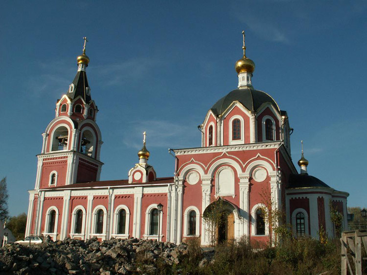 Мышкино. Церковь Успения Пресвятой Богородицы. фасады