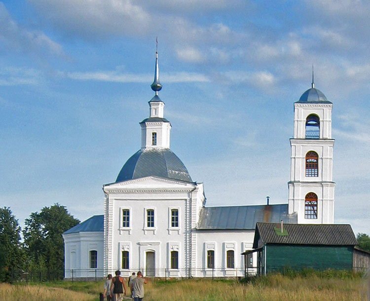 Церковь Богоявления Господня, Бавлены (Кольчугинский район, Владимирская область). фасады, Вот такая она теперь, КРАСАВИЦА!!!