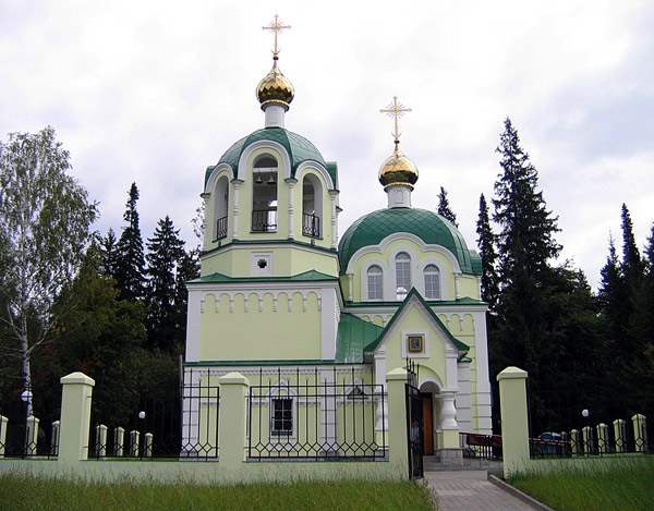Церковь Царственных страстотерпцев на Северном кладбище, Ижевск (Ижевск, город, Республика Удмуртия). фасады