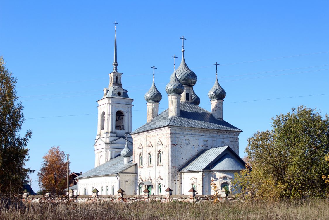 Церковь Николая Чудотворца, Борщино (Костромской район, Костромская область). фасады