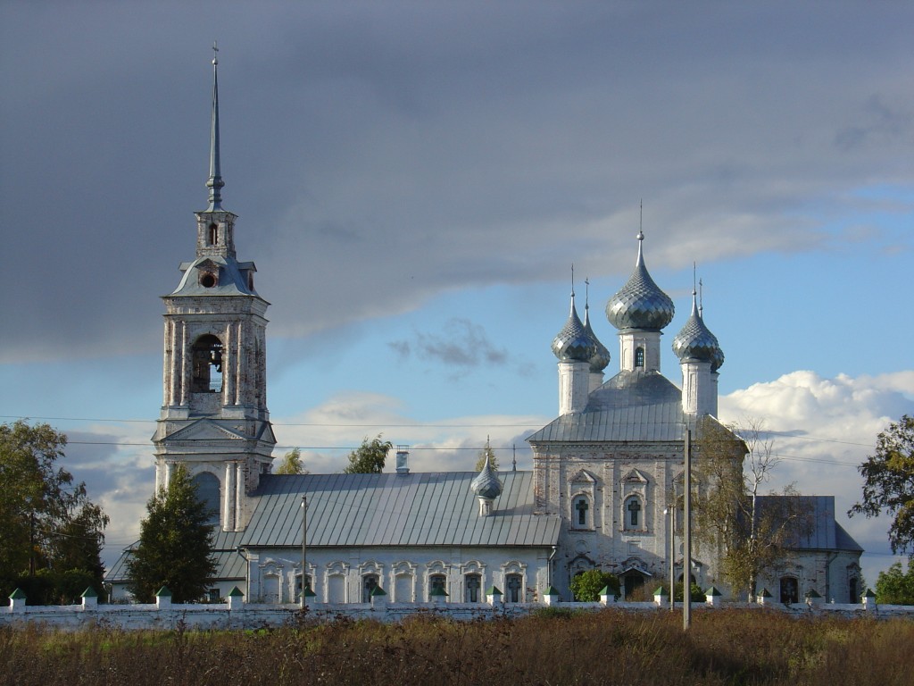 Церковь Николая Чудотворца, Борщино (Костромской район, Костромская область). фасады