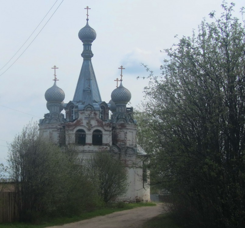 Густомесово. Церковь Успения Пресвятой Богородицы. фасады