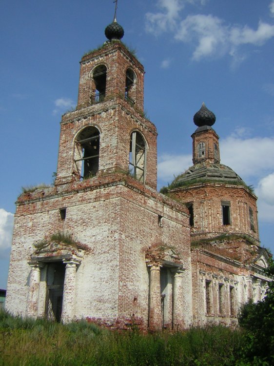 Церковь Николая Чудотворца, Сунгурово (Красносельский район, Костромская область). фасады