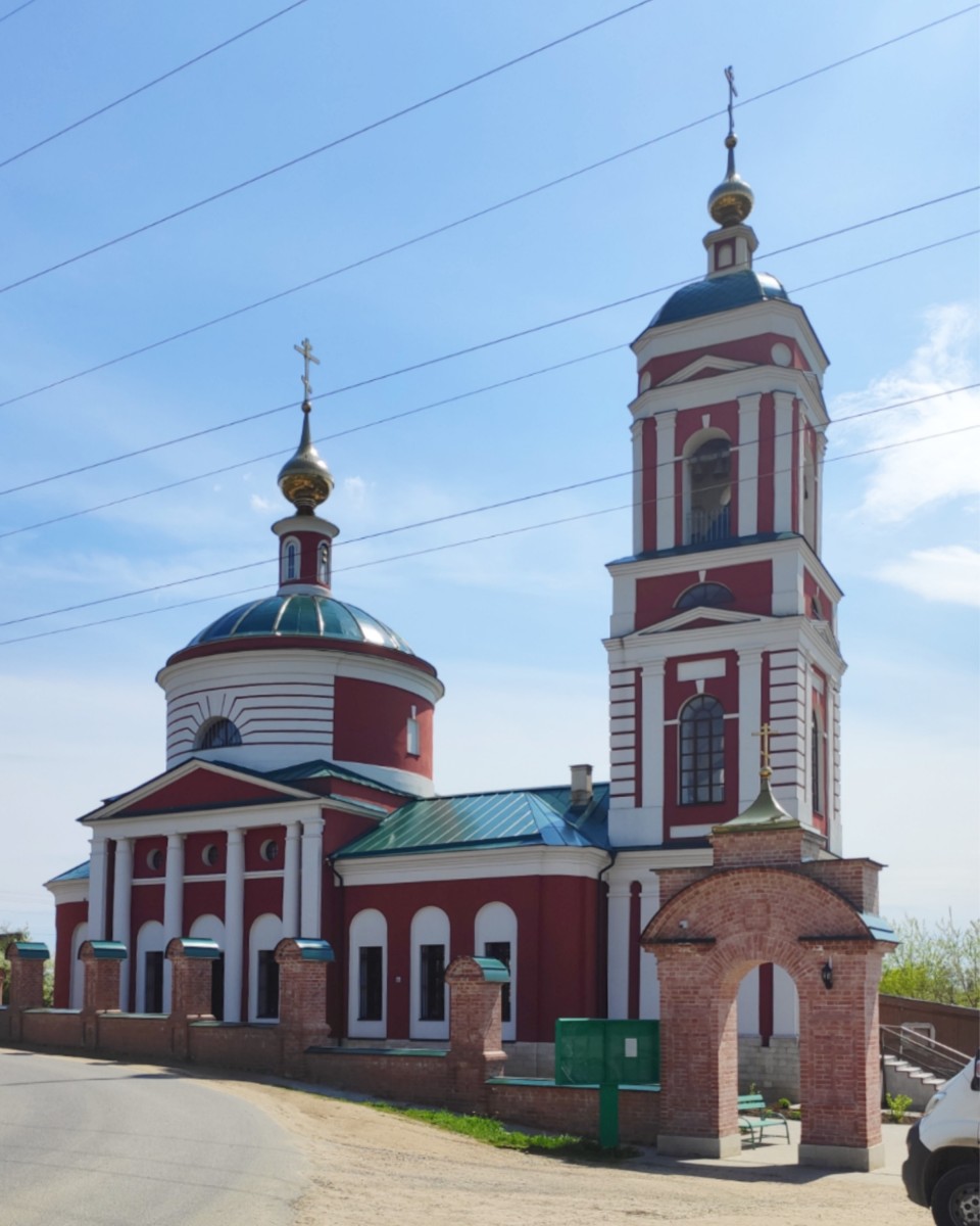 Церковь Николая Чудотворца в Русинове, Ермолино (Боровский район, Калужская область). фасады