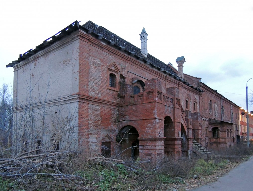 Таганский. Крутицкое подворье. архитектурные детали, Приказные палаты. Вторая половина 17 века. Крутицкая набережная 17с6