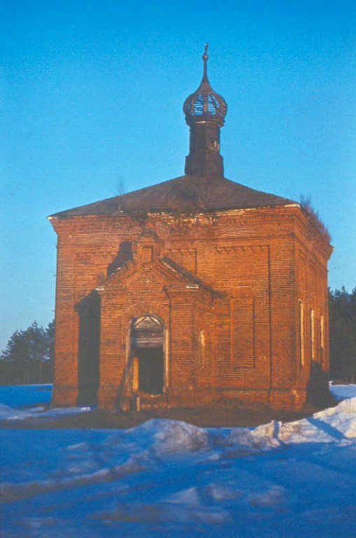 Церковь Рождества Христова, Мальково (Орехово-Зуевский городской округ, Московская область). документальные фотографии, фото 1988
