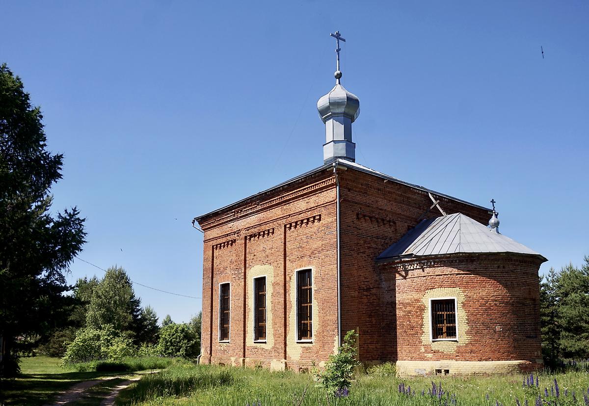 фасады. Церковь Рождества Христова, Мальково (Орехово-Зуевский городской округ, Московская область)
