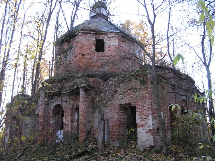 Удино. Церковь Покрова Пресвятой Богородицы. фасады