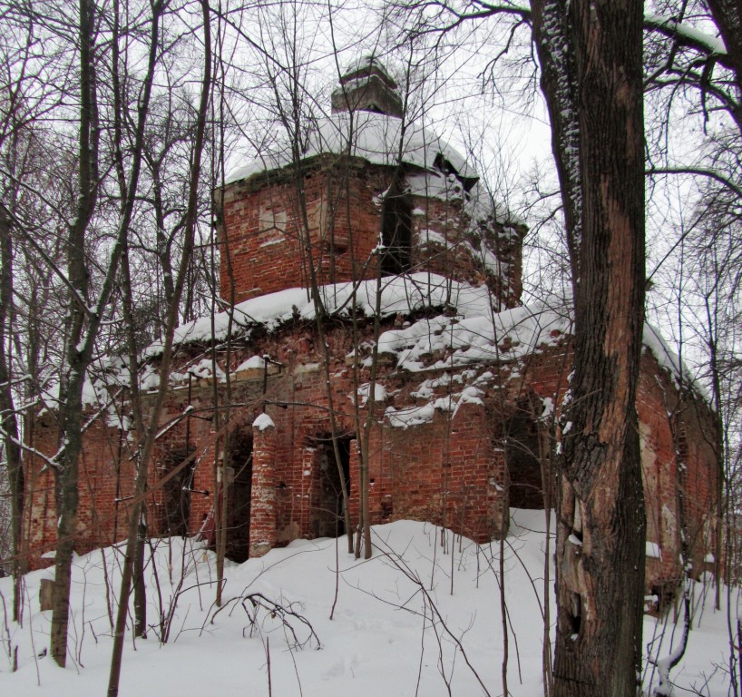 Удино. Церковь Покрова Пресвятой Богородицы. фасады, вид с юго-востока