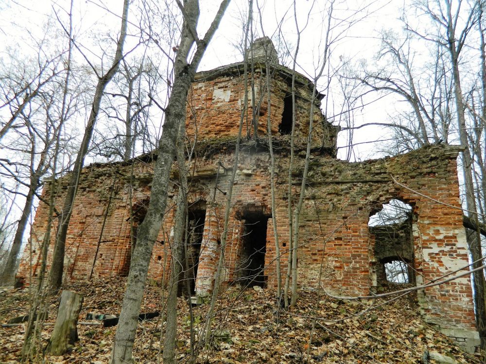 Удино. Церковь Покрова Пресвятой Богородицы. фасады