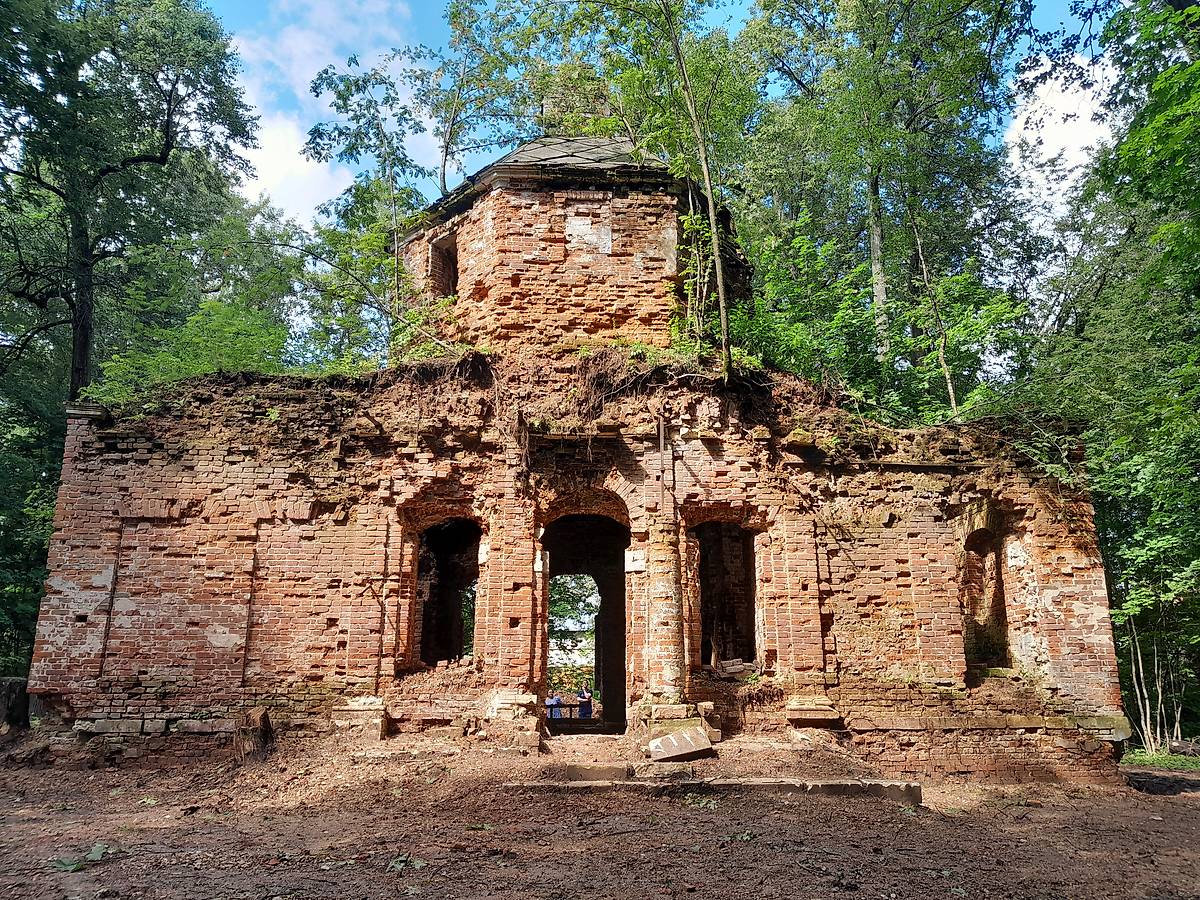 Южный фасад, фасады. Церковь Покрова Пресвятой Богородицы, Удино (Дмитровский городской округ, Московская область)
