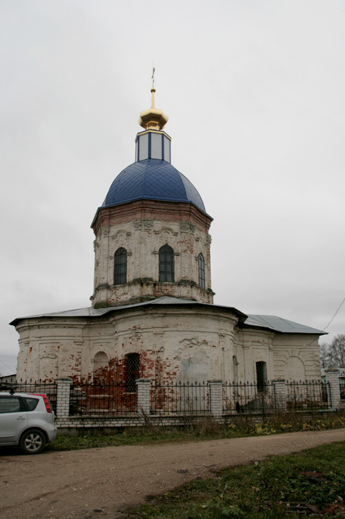 Церковь Николая Чудотворца, Будённовец (Даниловское) (Дмитровский городской округ, Московская область). фасады