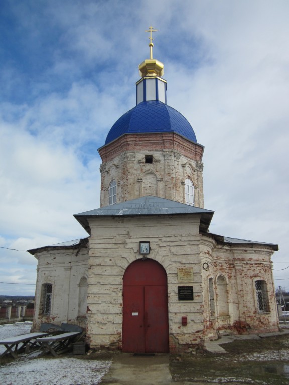 Будённовец (Даниловское). Церковь Николая Чудотворца. фасады