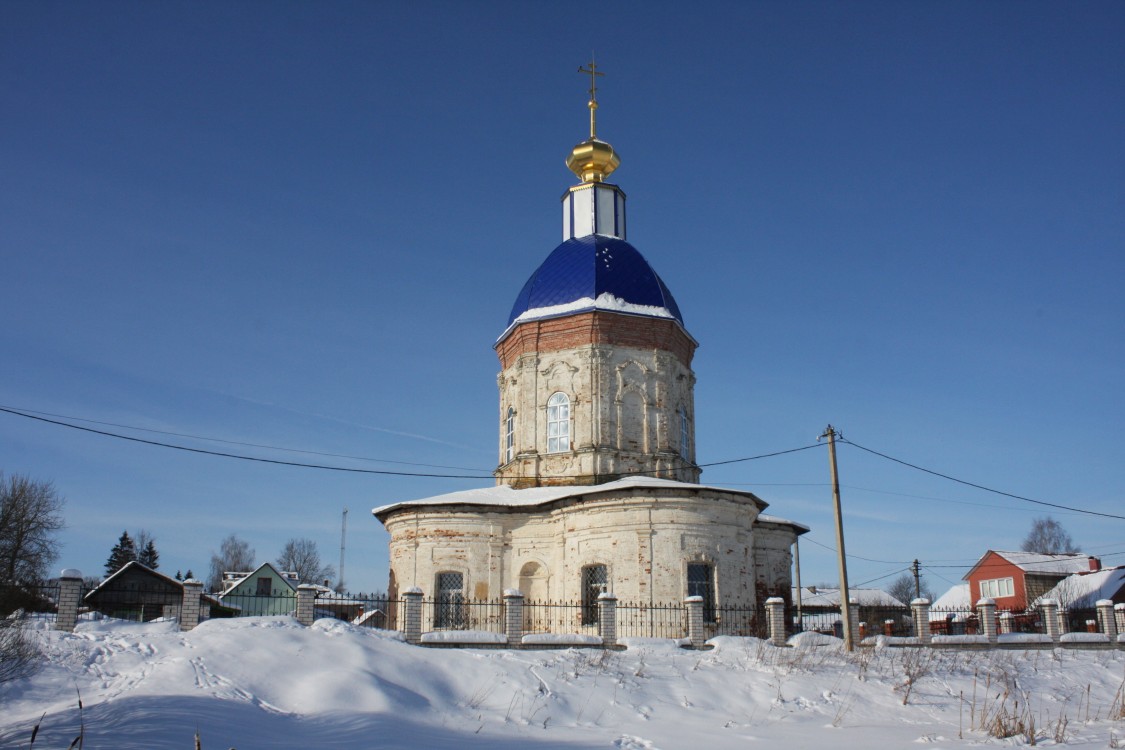 Будённовец (Даниловское). Церковь Николая Чудотворца. фасады