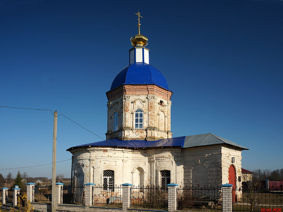 Будённовец (Даниловское). Церковь Николая Чудотворца. фасады