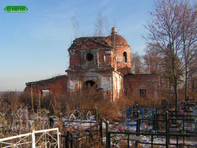 Гульнево. Церковь Рождества Пресвятой Богородицы. фасады