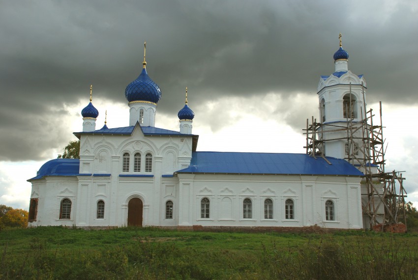 Большелучинское. Церковь Рождества Пресвятой Богородицы. фасады, северный фасад.