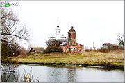 Церковь Преображения Господня, Панорама с северо-запада<br>, Спасское, Юрьев-Польский район, Владимирская область