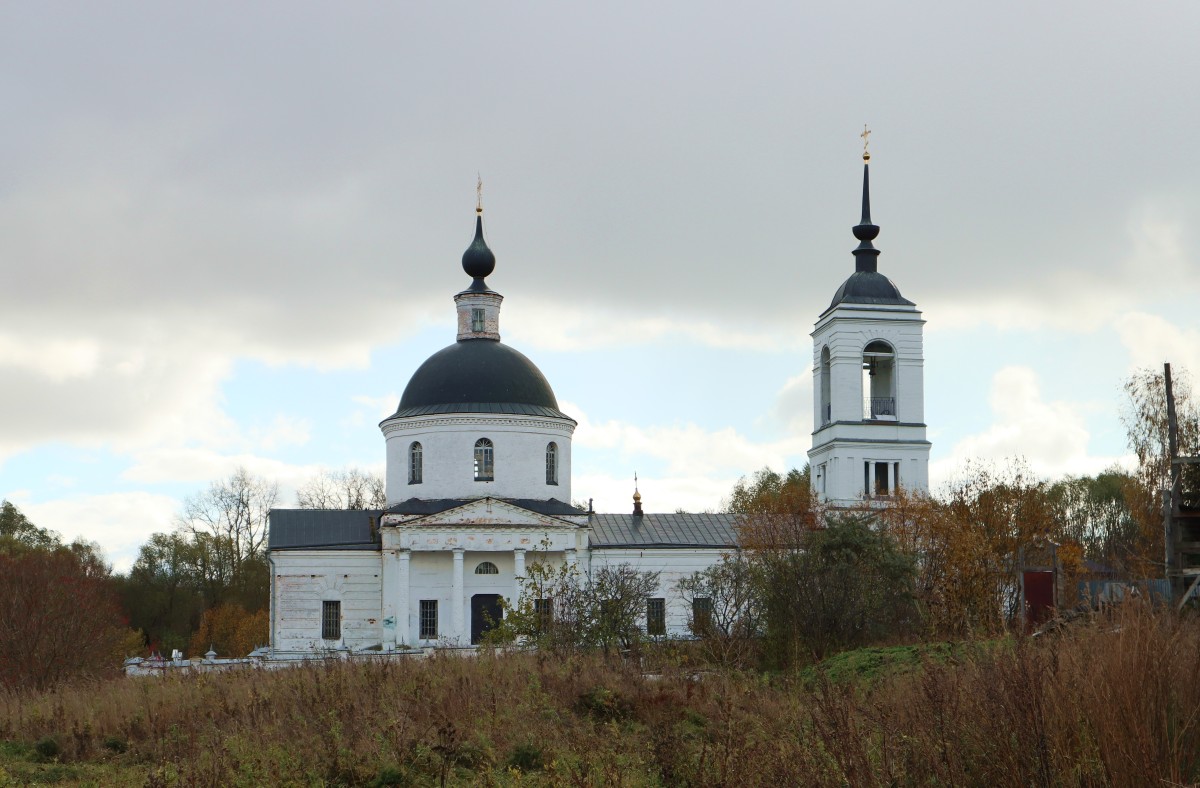 Новое. Никольский женский монастырь. Церковь Николая Чудотворца. фасады, Вид с севера