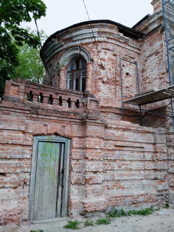 Калуга. Церковь Владимира равноапостольного при Доме трудолюбия. архитектурные детали