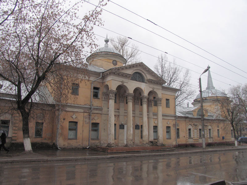 Церковь Александра Невского при бывших Хлюстинских богоугодных заведениях, Калуга (Калуга, город, Калужская область). фасады