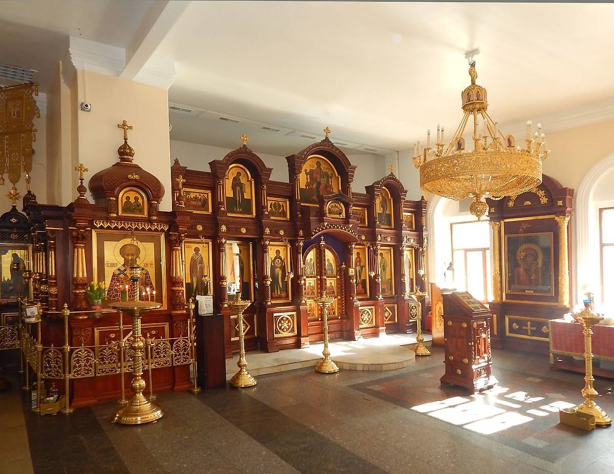 интерьер и убранство. Церковь Гребневской иконы Божией Матери, Одинцово (Одинцовский городской округ и ЗАТО Власиха, Краснознаменск, Московская область)