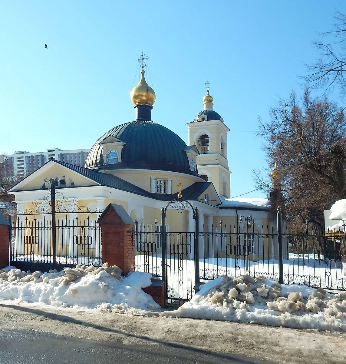 фасады. Церковь Гребневской иконы Божией Матери, Одинцово (Одинцовский городской округ и ЗАТО Власиха, Краснознаменск, Московская область)
