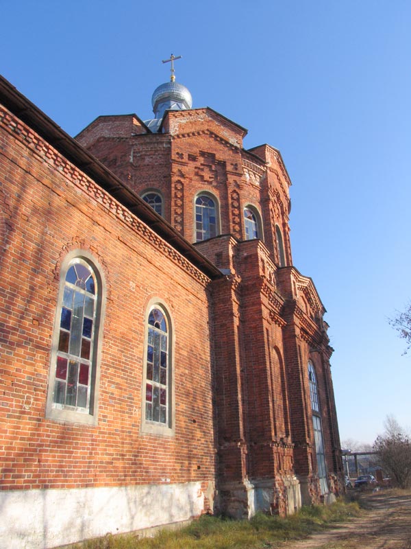 Церковь Сергия Радонежского, Людиново (Людиновский район, Калужская область). фасады
