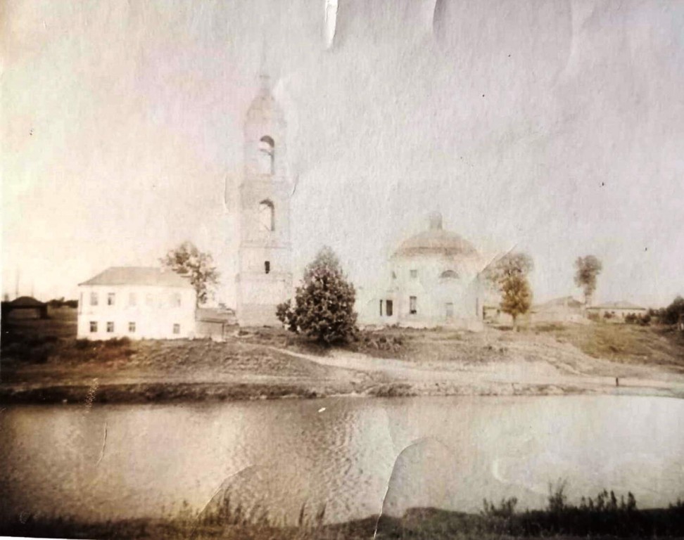 Церковь Рождества Христова, Рождествено (Собинский район, Владимирская область). архивная фотография, фото до 1958 года