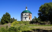 Церковь Рождества Христова, Фасады в процессе оштукатуривания<br>, Рождествено, Собинский район, Владимирская область