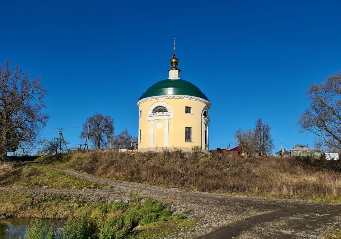 Церковь Рождества Христова, Рождествено (Собинский район, Владимирская область). фасады, Вид с юга