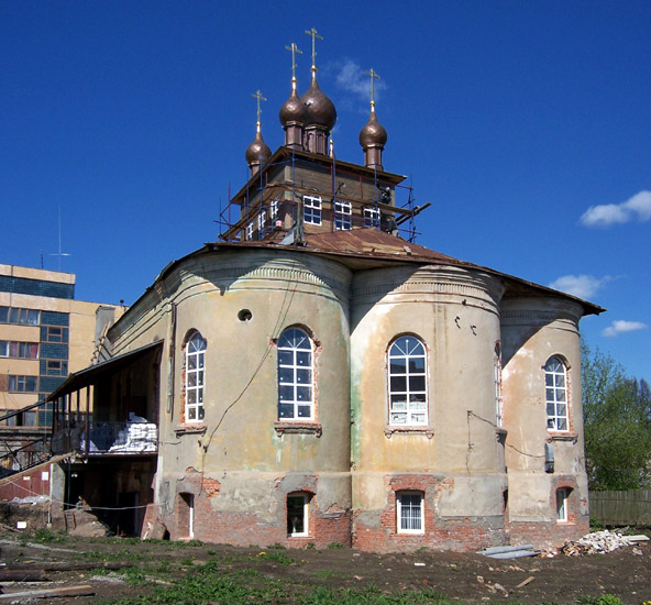 Церковь Казанской иконы Божией Матери, Павловский Посад (Павлово-Посадский городской округ и г. Электрогорск, Московская область). документальные фотографии