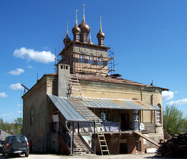 Павловский Посад. Церковь Казанской иконы Божией Матери. документальные фотографии