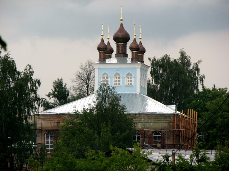 Церковь Казанской иконы Божией Матери, Павловский Посад (Павлово-Посадский городской округ и г. Электрогорск, Московская область). документальные фотографии