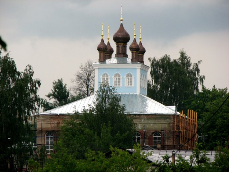 Павловский Посад. Церковь Казанской иконы Божией Матери. документальные фотографии