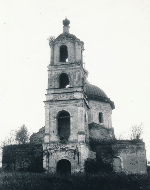 Холохольня. Церковь Спаса Преображения. фасады, Фото В. В. Лелецкого