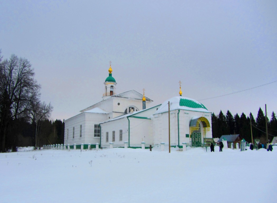 Церковь Воздвижения Креста Господня, Снегирёво (Кольчугинский район, Владимирская область). фасады