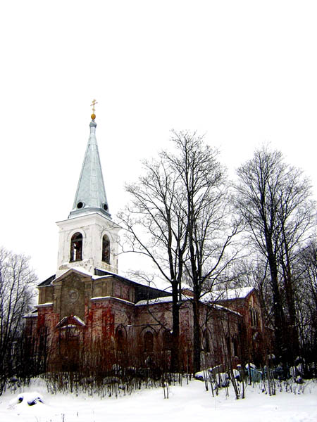 Заручье. Церковь Успения Пресвятой Богородицы. фасады