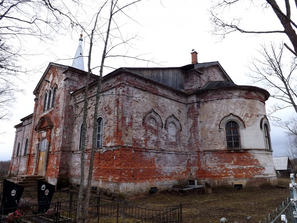 Заручье. Церковь Успения Пресвятой Богородицы. фасады