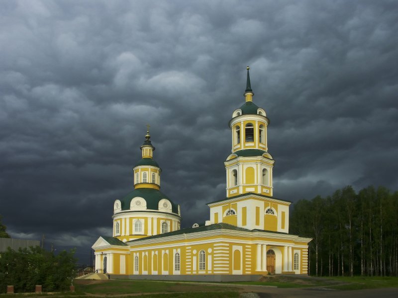 Чутырь. Церковь Вознесения Господня. фасады, 		      