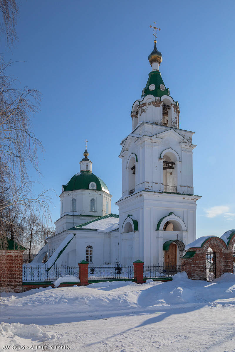 Церковь Богоявления Господня, Нечкино (Сарапульский район и г. Сарапул, Республика Удмуртия). фасады