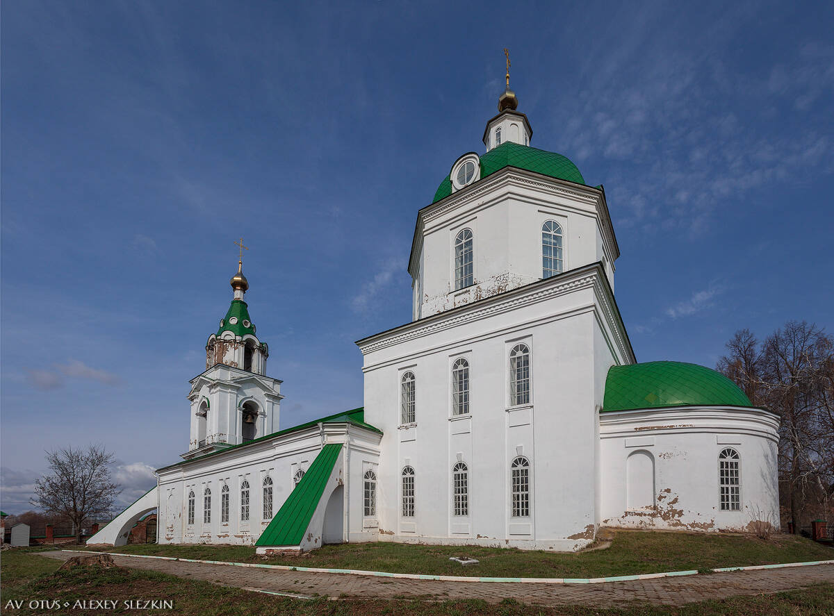 Церковь Богоявления Господня, Нечкино (Сарапульский район и г. Сарапул, Республика Удмуртия). фасады