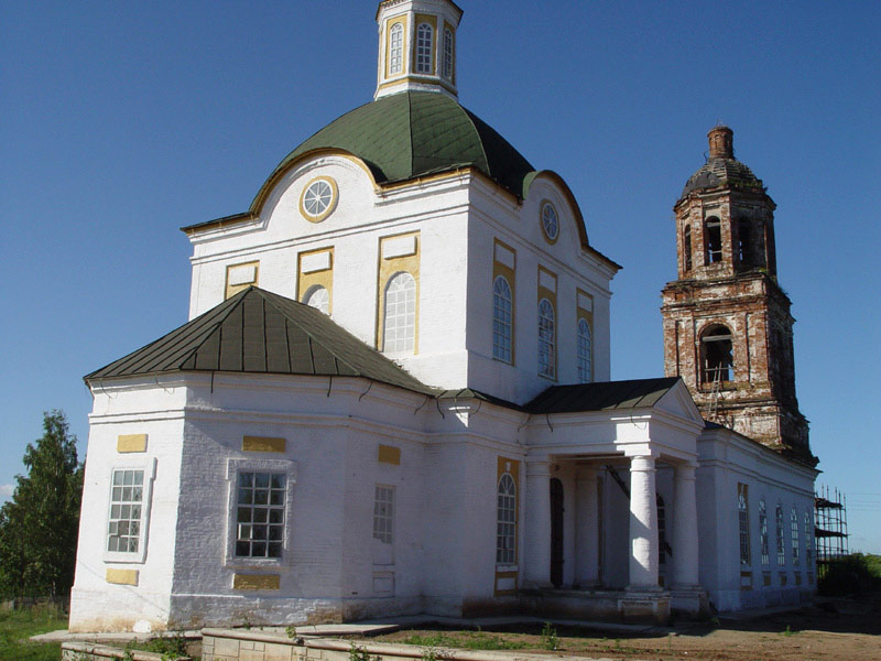 Церковь Троицы Живоначальной, Мостовое (Сарапульский район и г. Сарапул, Республика Удмуртия). документальные фотографии