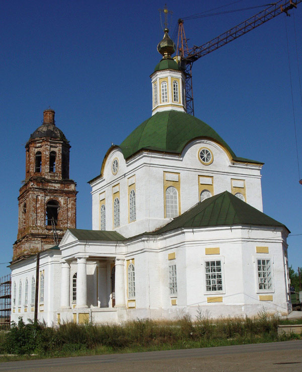 Церковь Троицы Живоначальной, Мостовое (Сарапульский район и г. Сарапул, Республика Удмуртия). документальные фотографии