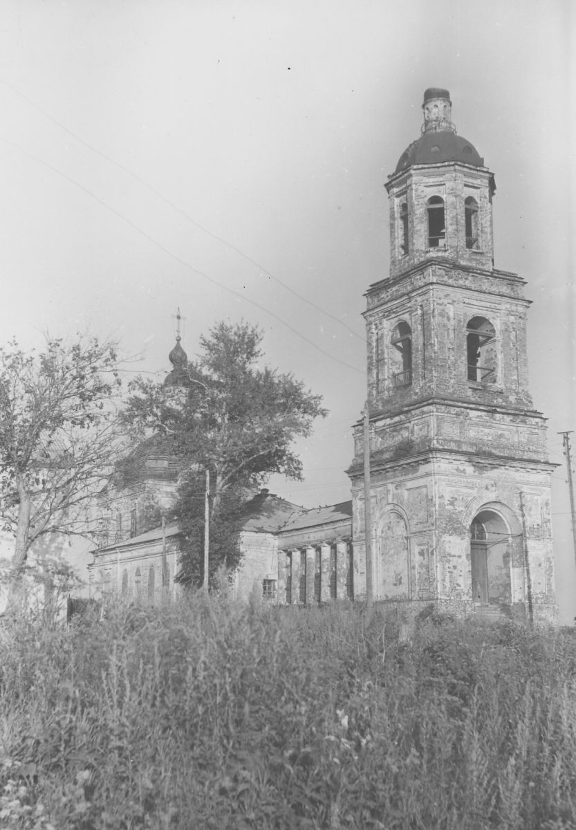 Церковь Троицы Живоначальной, Мостовое (Сарапульский район и г. Сарапул, Республика Удмуртия). архивная фотография, Из паспорта ОКН