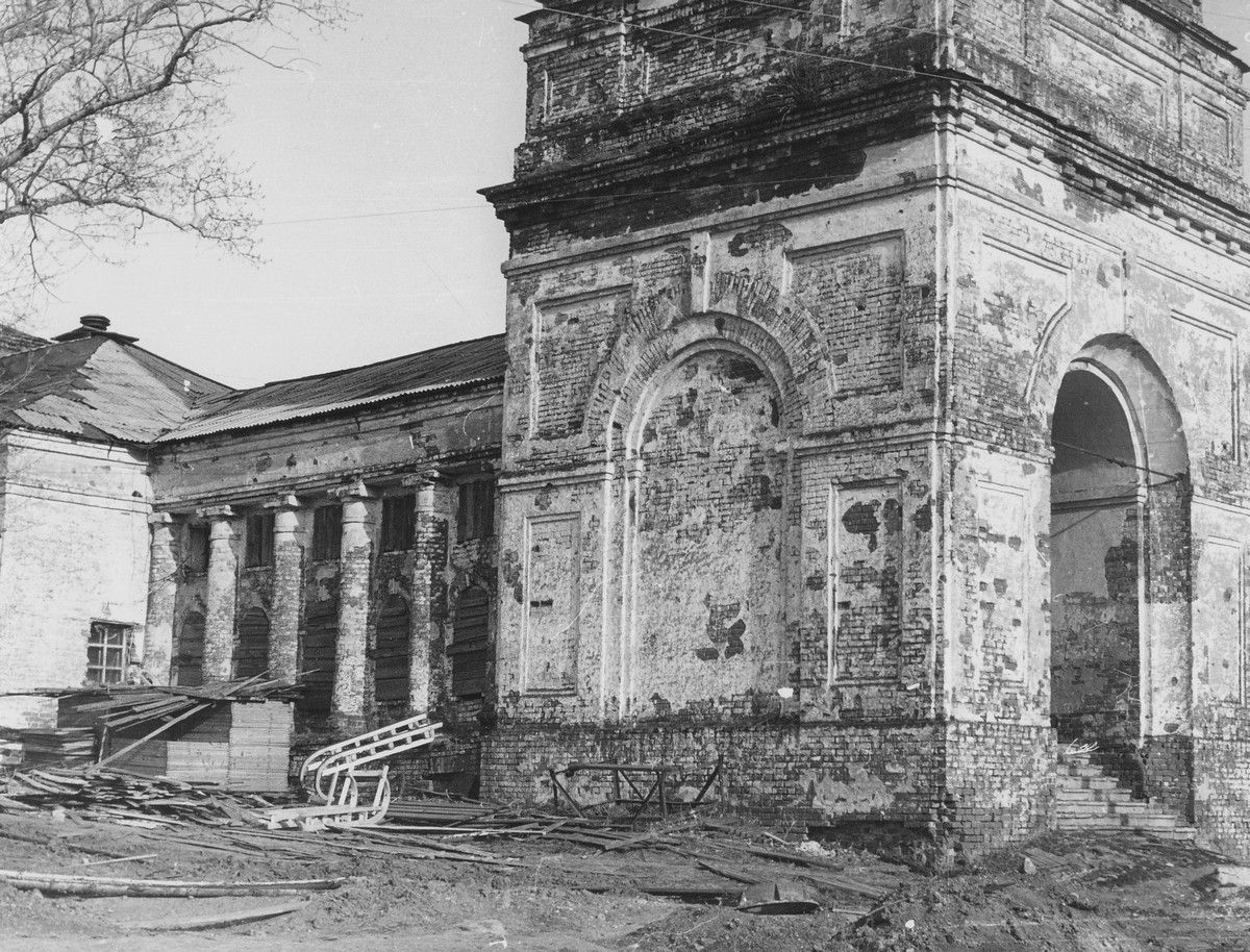 Мостовое. Церковь Троицы Живоначальной. архивная фотография, Из паспорта ОКН