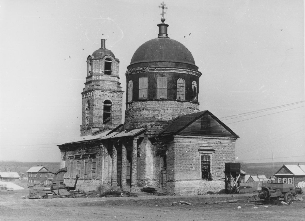 Выезд. Церковь Покрова Пресвятой Богородицы. архивная фотография, Из паспорта ОКН