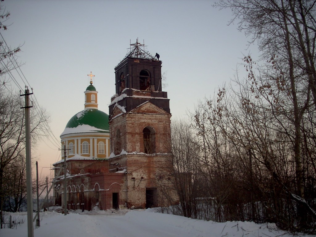 Галаново. Церковь Вознесения Господня. фасады