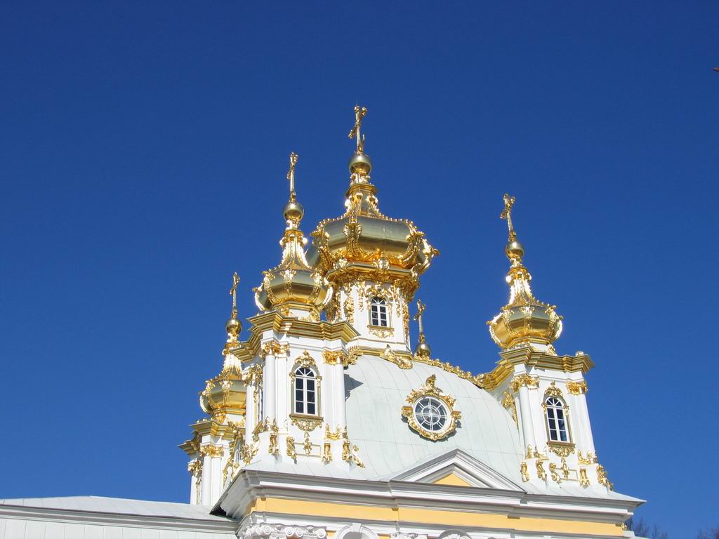 Петергоф. Церковь Петра и Павла. архитектурные детали