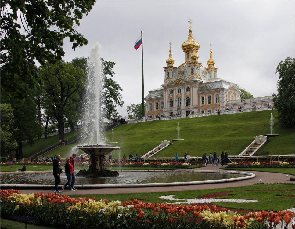 Петергоф. Церковь Петра и Павла. фасады